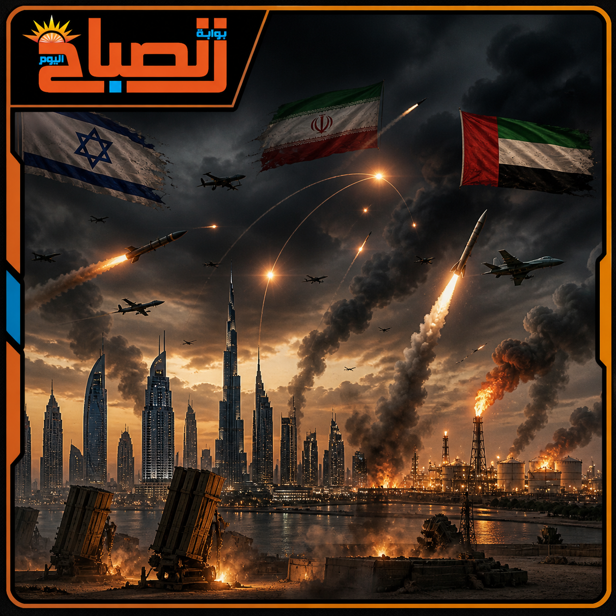إسرائيل تنقل حربها مع إيران إلى الأراضي الإماراتية.. الخليج على حافة الانفجار
